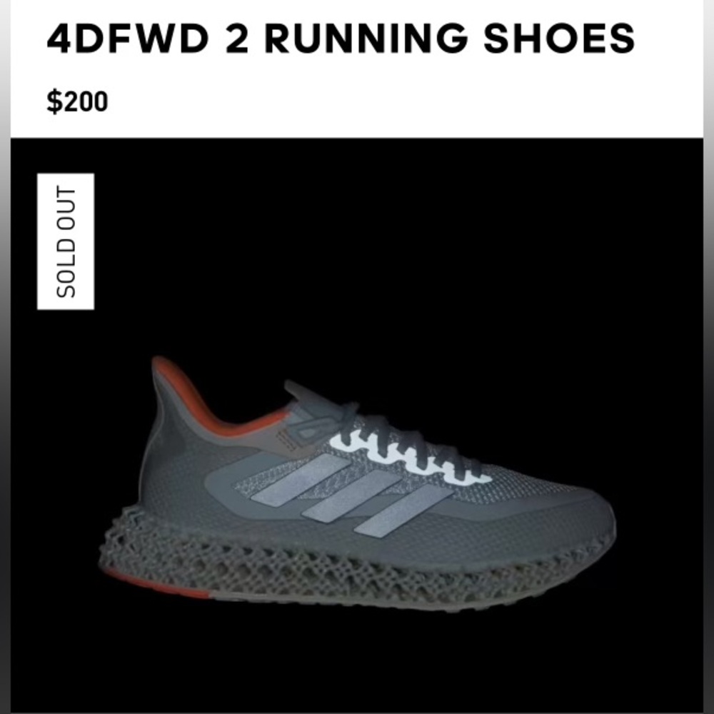 Adidas 4DFWD 2 RUNNING SHOES - Picture 6 of 9